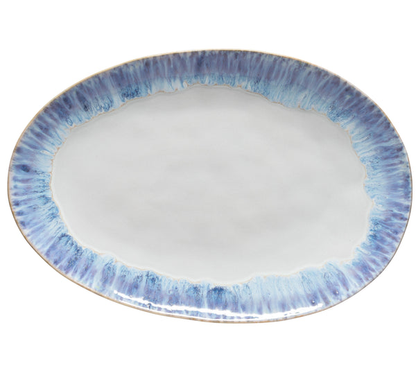 Brisa ria blue - Large oval platter