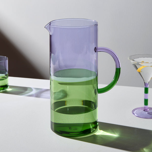 Two Tone - Pitcher - Lilac / Green