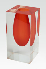 Lucite   Acrylic Vase