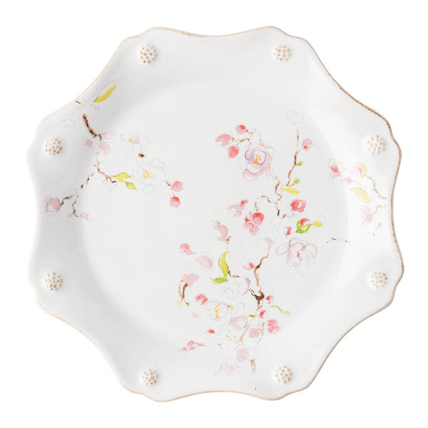 Berry & Thread Floral Sketch - Cherry Blossom Dessert/Salad Plate (Set of 6)