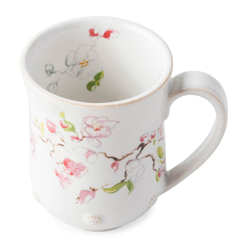 Berry & Thread Floral Sketch - Cherry Blossom Mug (Set of 6)