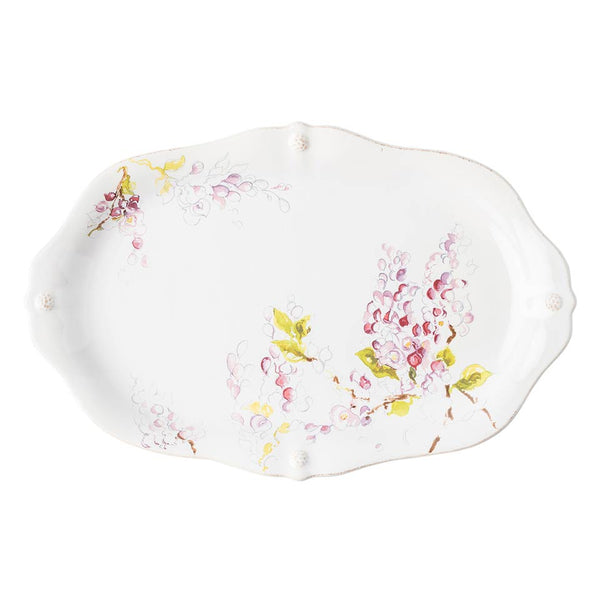 Berry & Thread Floral Sketch - 16" Wisteria Platter