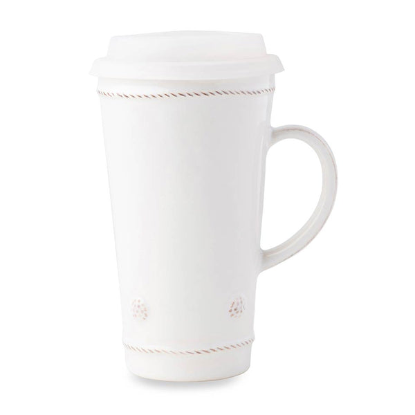 Berry & Thread Whitewash - Travel Mug (with Silicone lid) (Set of 6)