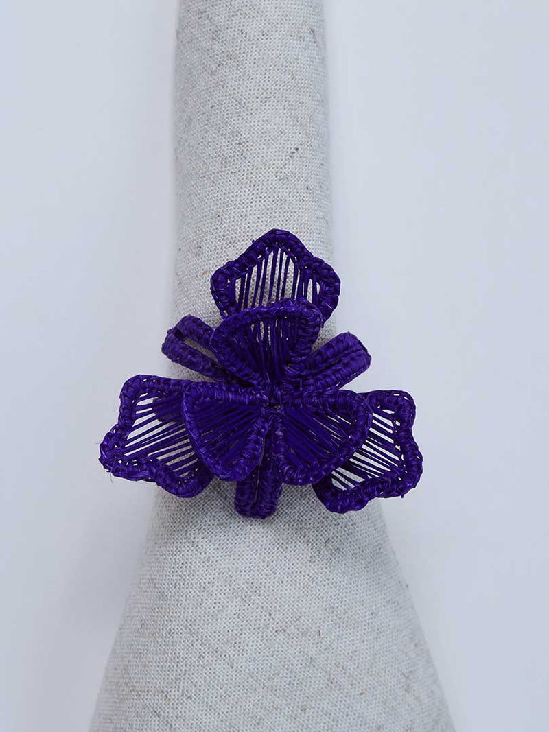Orchid - Napkin Rings