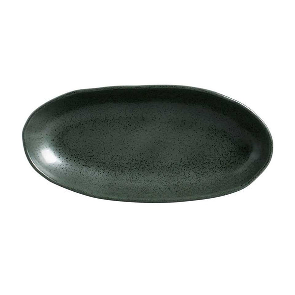 Greenery - Deep Organic Oval Platter Large (Set of 4)