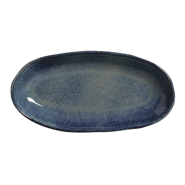 Denim - Deep Organic Oval Platter Large (Set of 4)