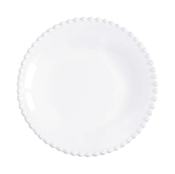 Pearl white - Soup/pasta plate (Set of 6)