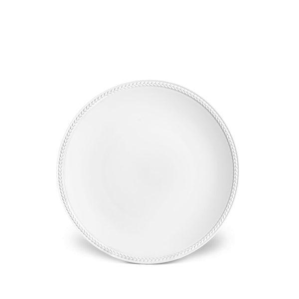 Soie Tressée - White Dessert Plate