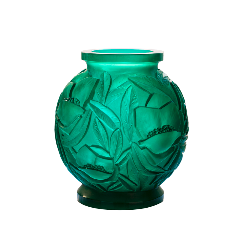 Gilded - Green Large Vase