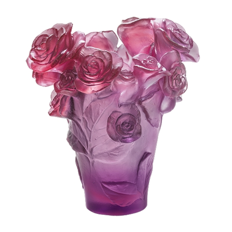 Rose Passion - Red & Purple Vase
