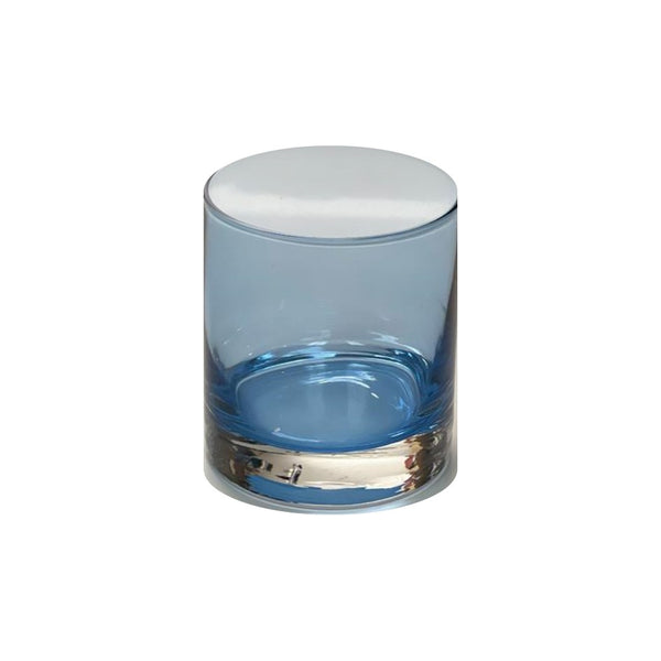 Crystal Coloured Whisky Glasses - Turquoise (Set of 6)