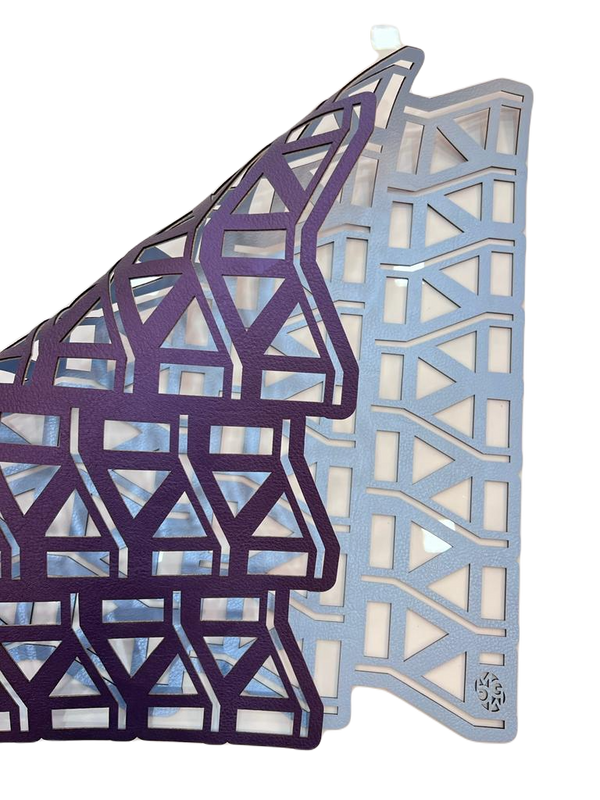 Soho Stairs - Placemat Blue / Purple