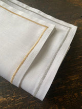 White Linen - Napkin Fuschia (Set of 2)