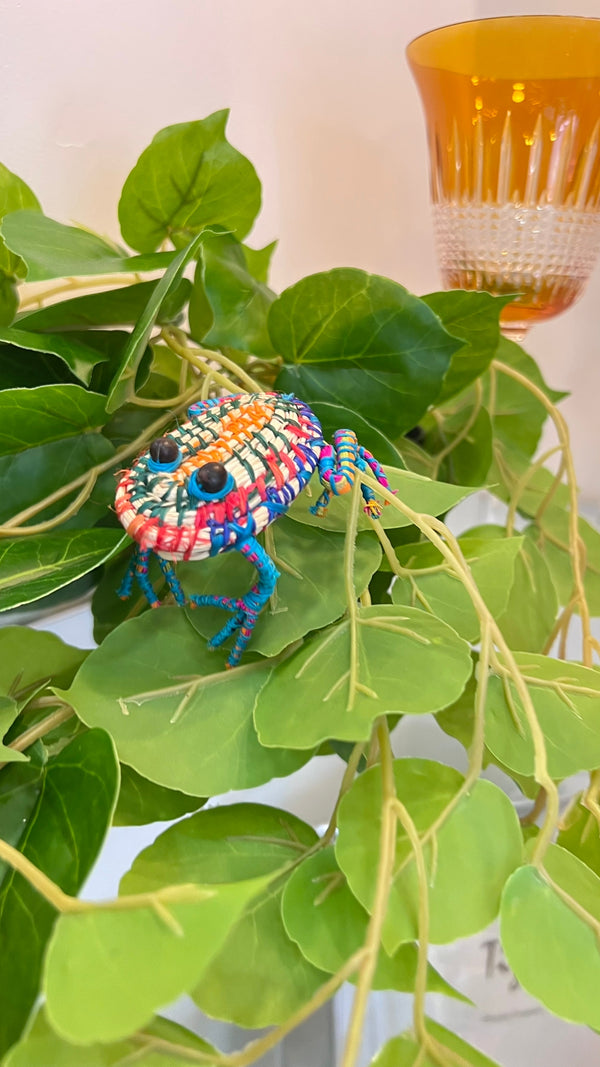 Palma Handmade Decorative Animals - Frog (Set of 2)