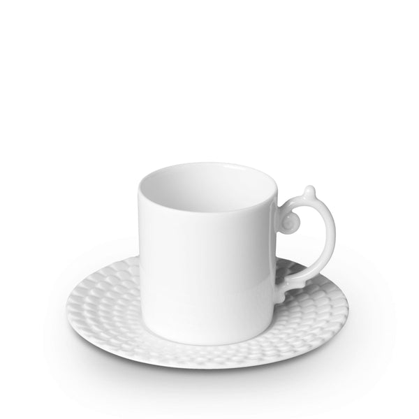 Aegean White - Espresso Cup & Saucer
