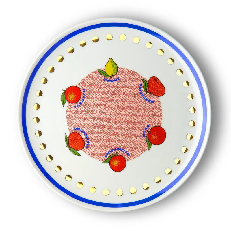 Round Plate - Serving Citrus Fruits