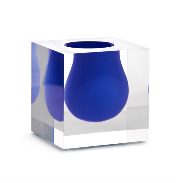 Bel Air Mini Scoop Vase - Blue