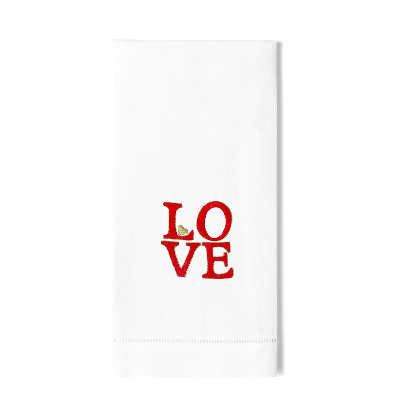 Love Square - Hand Towel (Set of 4)