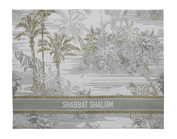 Challah Cover - Tropical Toile