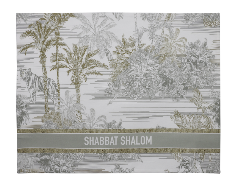 Challah Cover - Tropical Toile