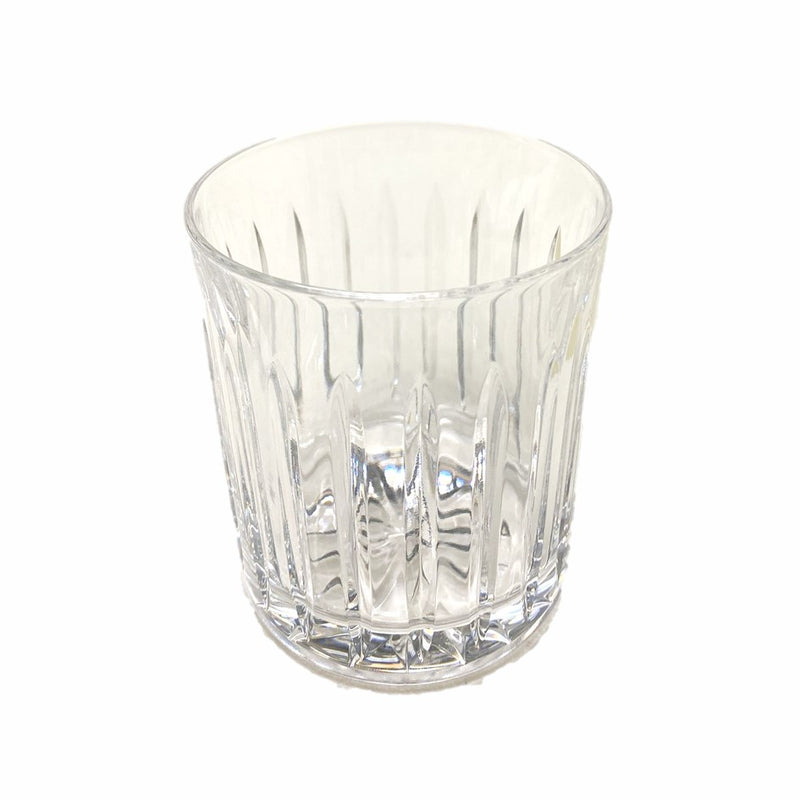 Whiskey Glass Stripes Clear (Set of 6)