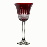 Water Goblet Diamond Red (Set of 6)