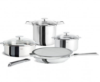 CRISTEL 3-Ply Stainless Steel Saute Pan — Luxe Cucina