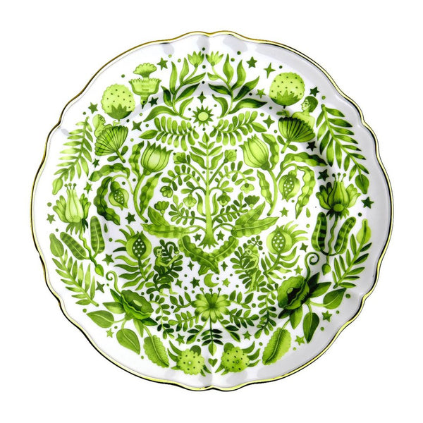 Bitossi Dinner Plate - La Tavola Scomposta - Big Floral Decor