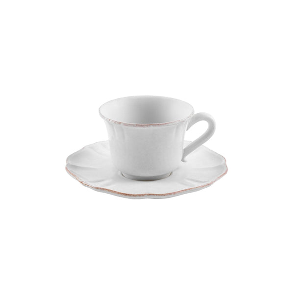 Impressions white - Tea cup & saucer (Set of 6)
