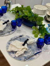 Blue Toile Inserts