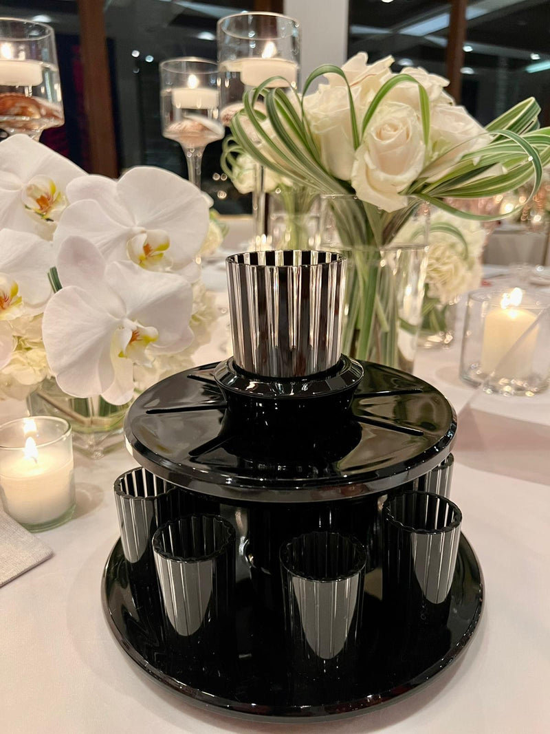 Kiddush Wine Fountain Set Black – Apeloig Collection