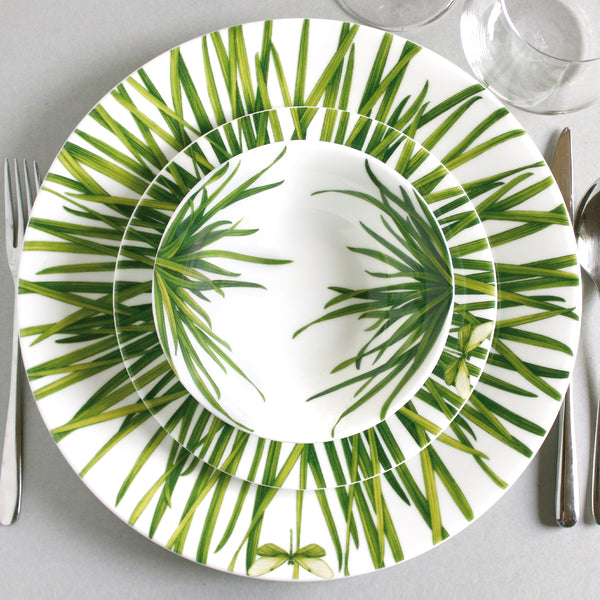 Life in Green - Charger Plate / Round Platter / Chop (Set of 4)