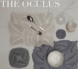 Oculus - R Trivets - Silver / Charcoal (Set of 2)