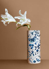 Denim Floral - Vase