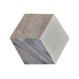 Geometric Marble Hexagon Board