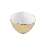 Moonlight - White and Gold - Small Bowl