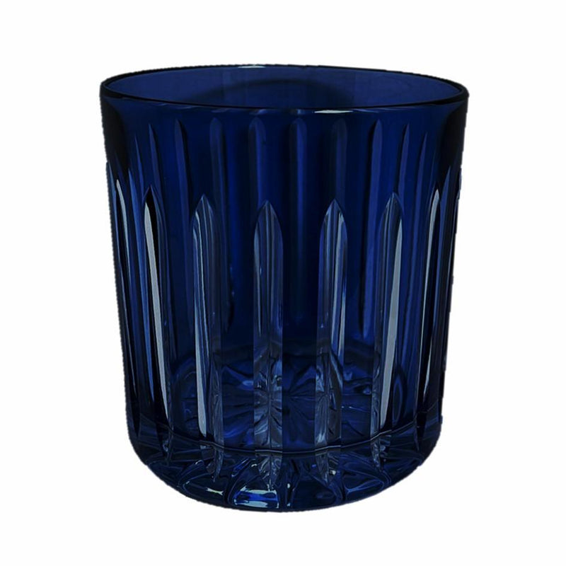 Whiskey Glass Stripes Blue (Set of 6)