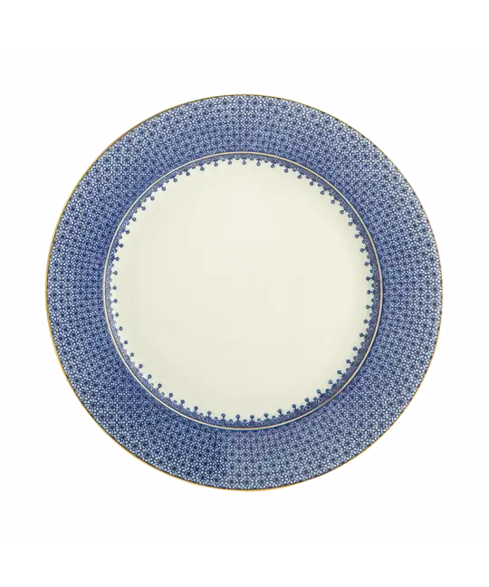 Lace - Blue- Dessert Plate