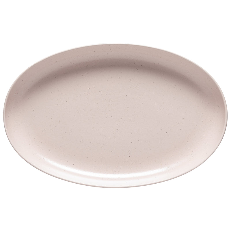 Pacifica marshmallow rose - Oval platter