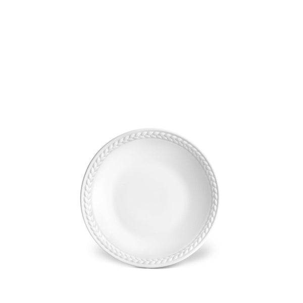 Soie Tressee White - Sauce Dish + Spoon Rest