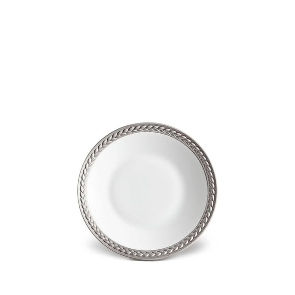 Soie Tressee Platinum - Sauce Dish + Spoon Rest