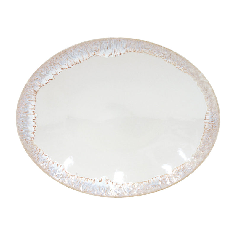 Taormina white - Oval platter