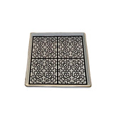 Black and Gold - Tray Square Large