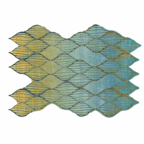 Waves - Placemats Green (Set of 2)