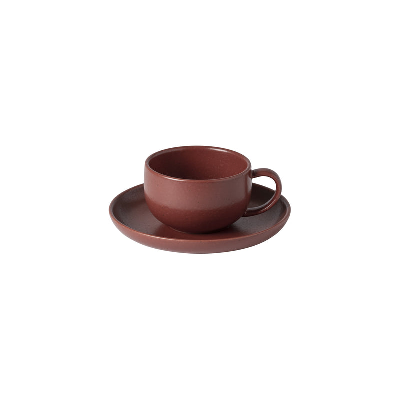 Pacifica cayenne - Tea cup & saucer (Set of 6)
